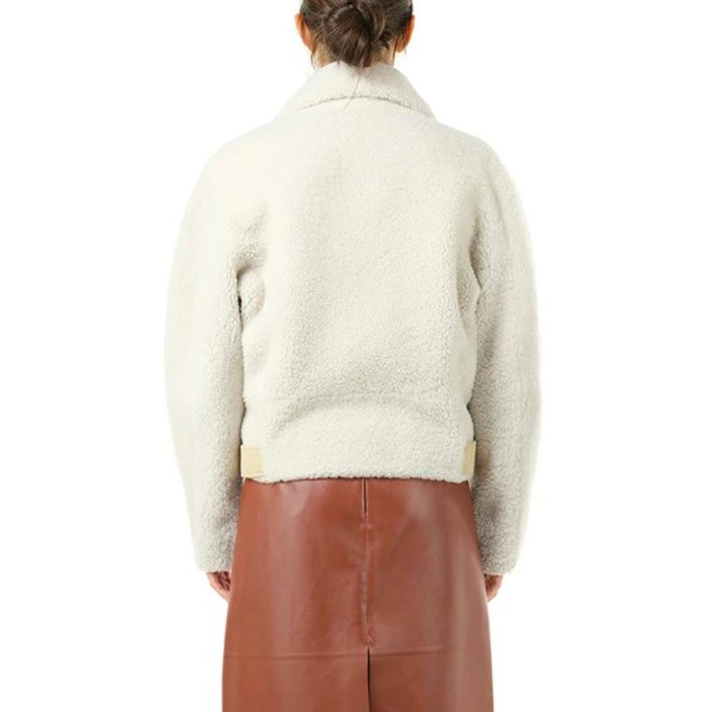 Chloé | Beige Polyester Biker Jacket