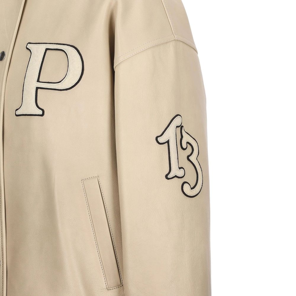 Prada | Beige Calfskin Bomber