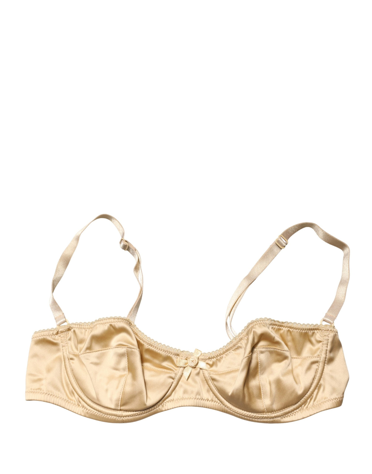 Dolce & Gabbana | Beige Semi-Pad Underwire Balconette Bra Underwear