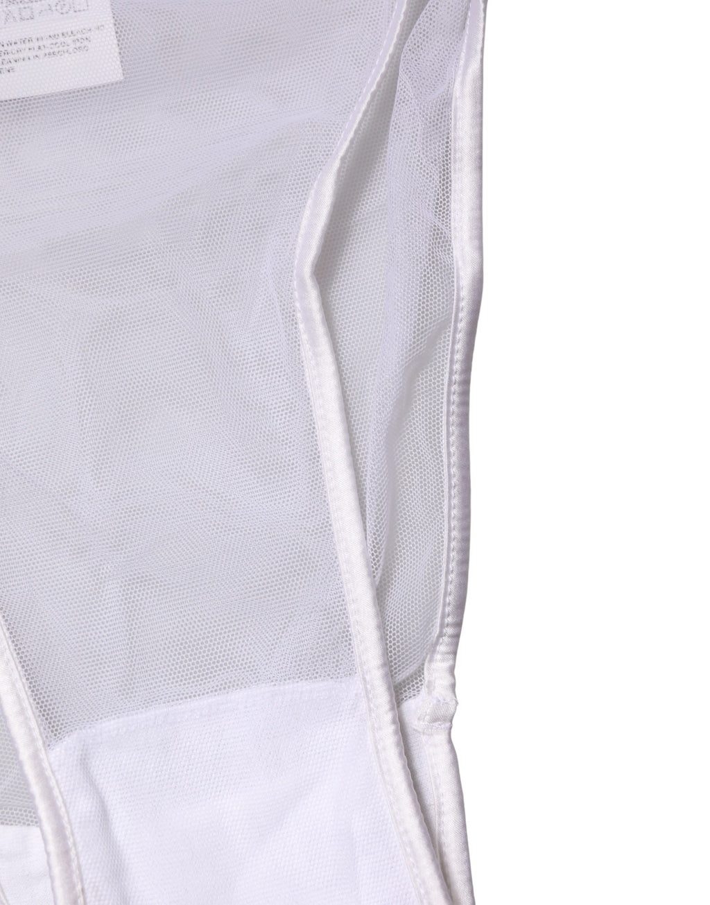 Dolce & Gabbana | White Sheer Silk Stretch High Brief Underwear