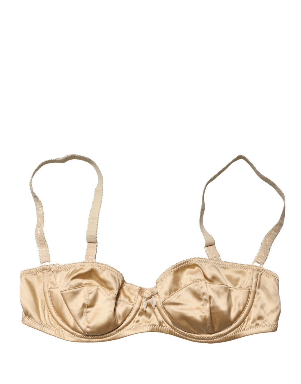 Dolce & Gabbana | Beige Semi-Pad Underwire Balconette Bra Underwear