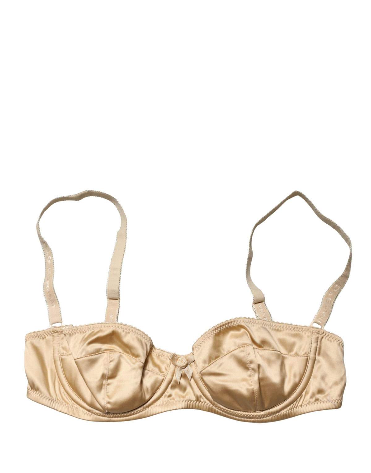 Dolce & Gabbana | Beige Semi-Pad Underwire Balconette Bra Underwear