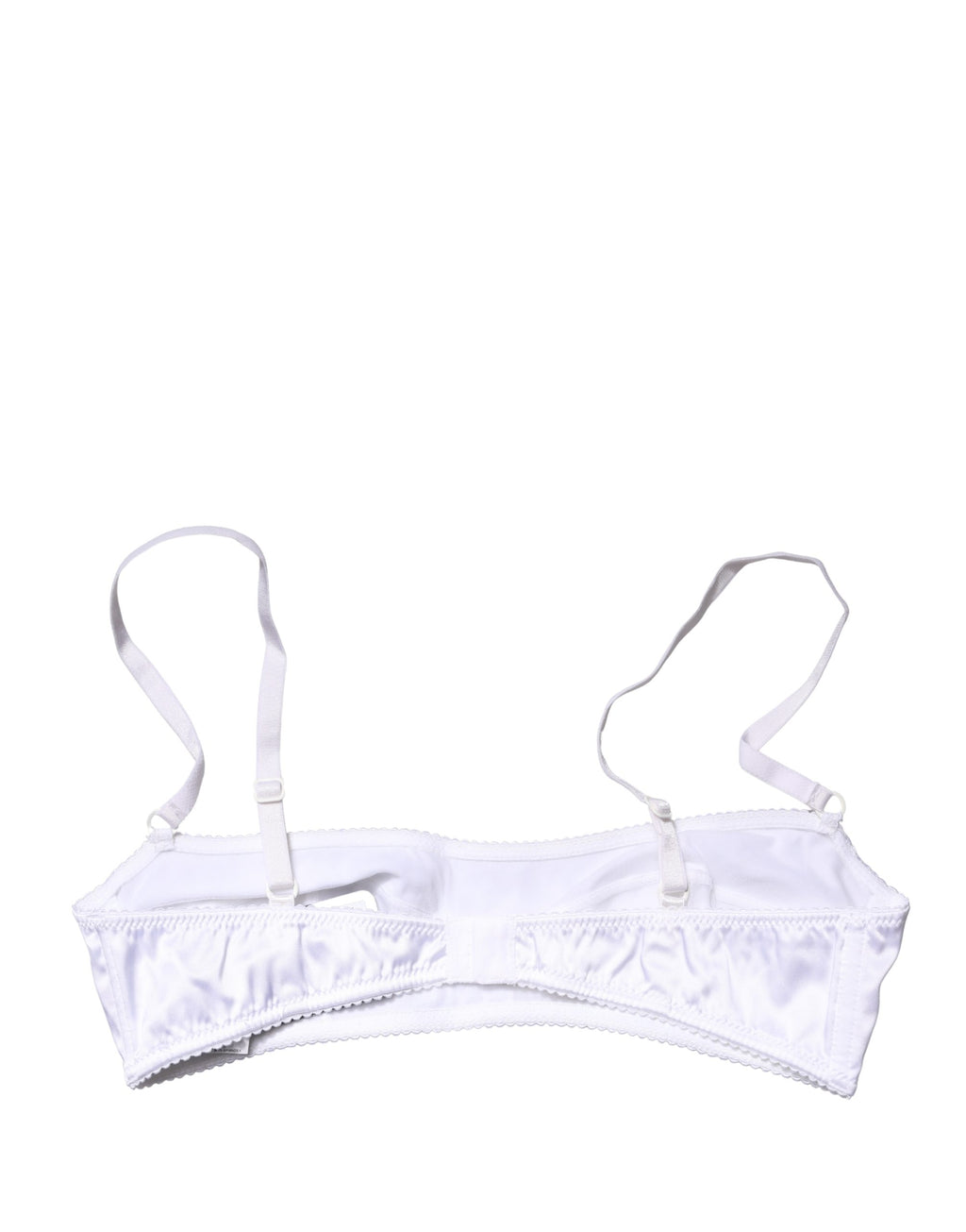 Dolce & Gabbana | White Semi-Pad Underwire Balconette Bra Underwear