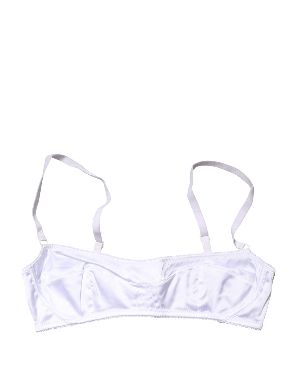 Dolce & Gabbana | White Semi-Pad Underwire Balconette Bra Underwear