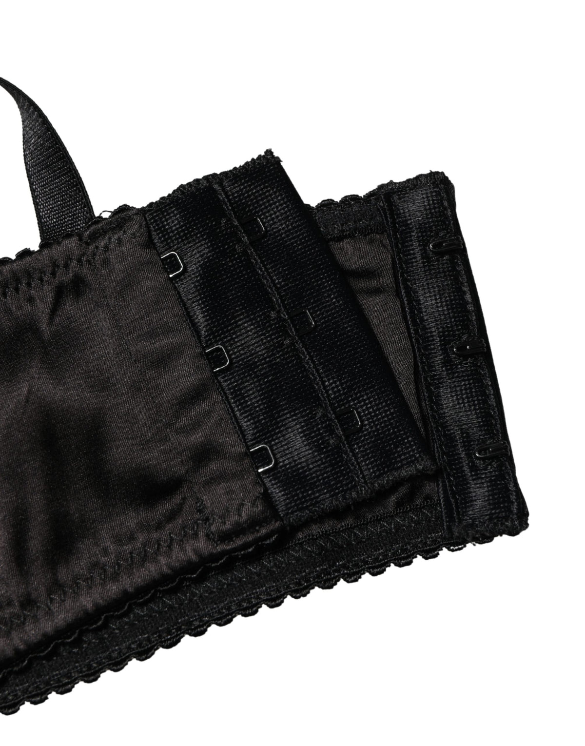 Dolce & Gabbana | Black Semi-Pad Underwire Balconette Bra Underwear