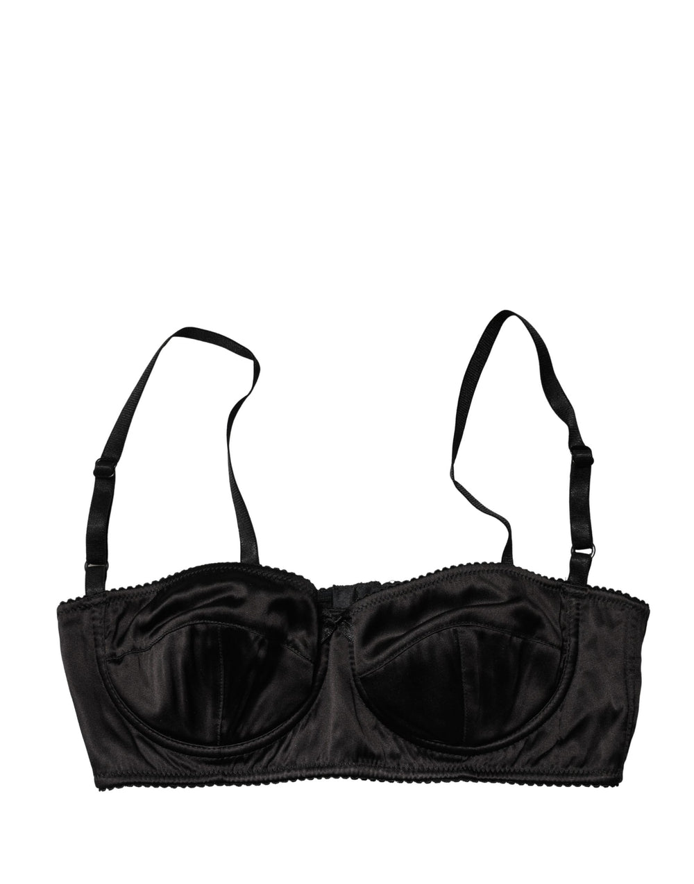 Dolce & Gabbana | Black Semi-Pad Underwire Balconette Bra Underwear