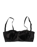 Dolce & Gabbana | Black Semi-Pad Underwire Balconette Bra Underwear