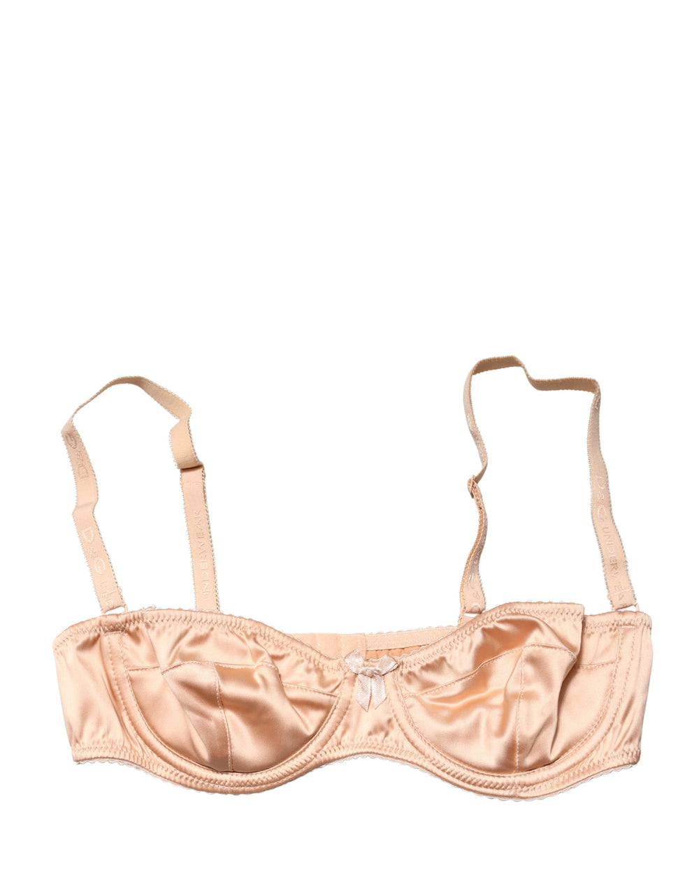 Dolce & Gabbana | Beige Semi-Pad Underwire Balconette Bra Underwear
