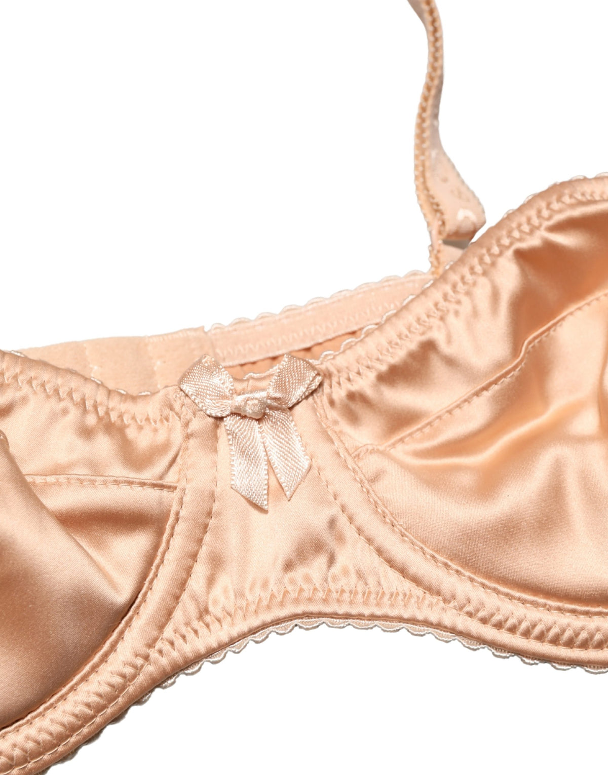 Dolce & Gabbana | Beige Semi-Pad Underwire Balconette Bra Underwear
