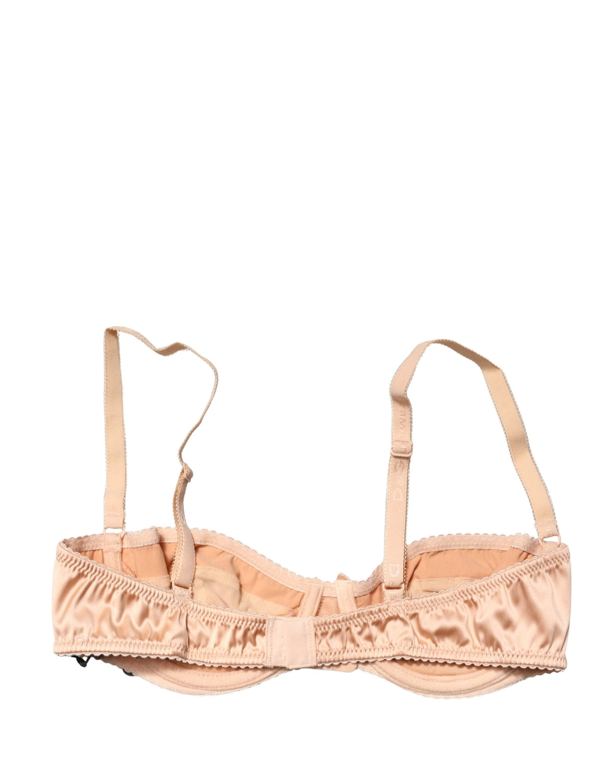 Dolce & Gabbana | Beige Semi-Pad Underwire Balconette Bra Underwear