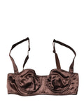 Dolce & Gabbana | Brown Semi-Pad Underwire Balconette Underwear