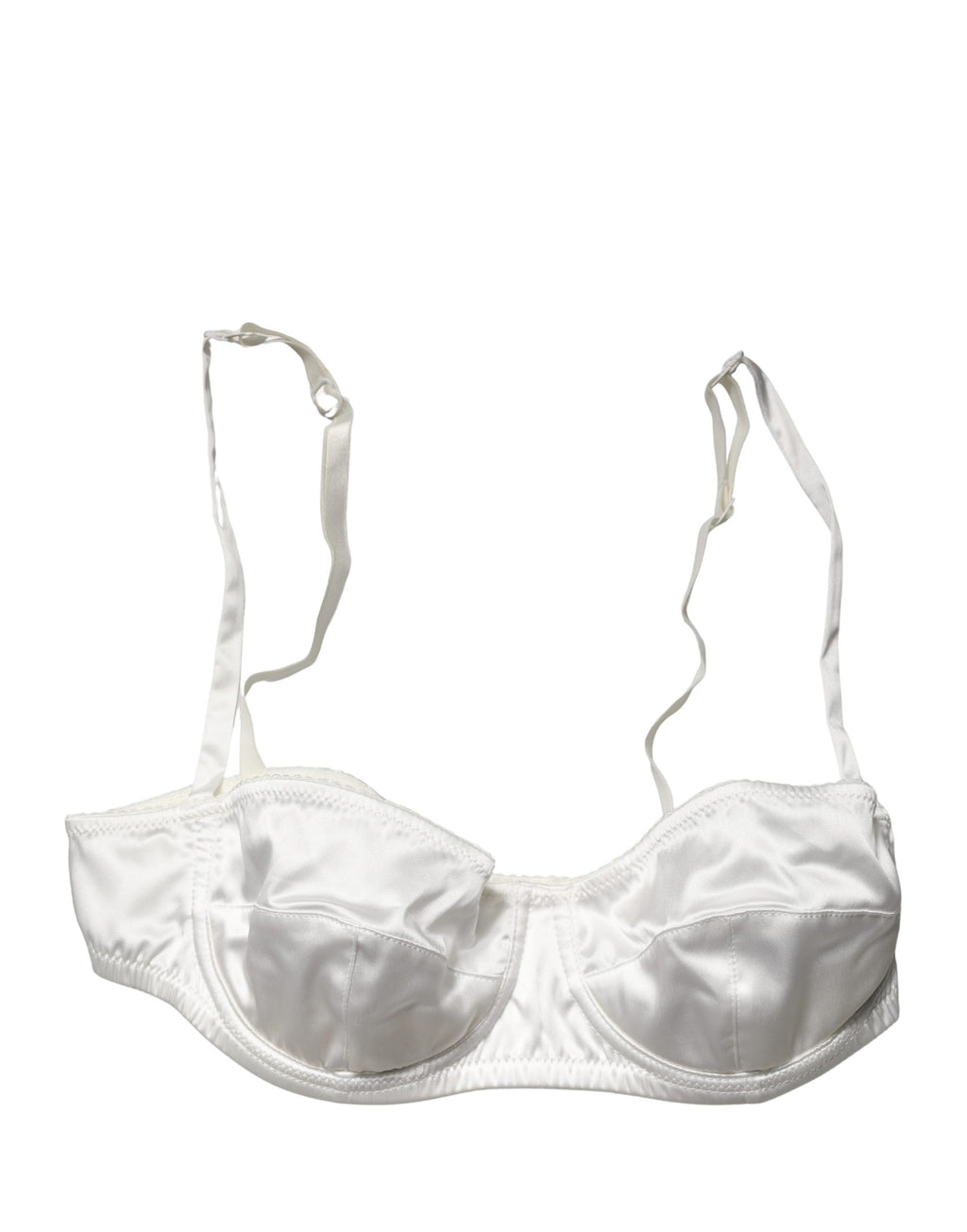Dolce & Gabbana | White Semi-Pad Underwire Balconette Underwear
