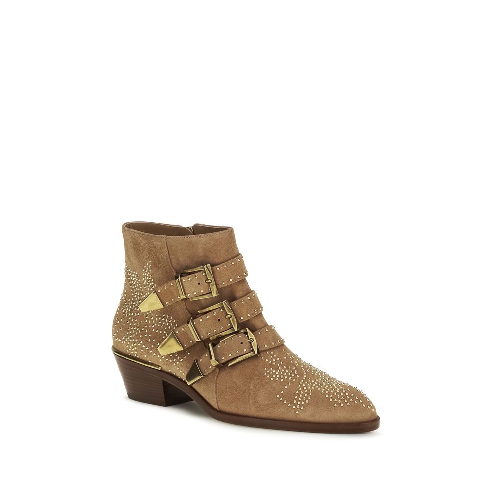 Chloé | Multicolor Calf Leather Bos Taurus Ankle Boots