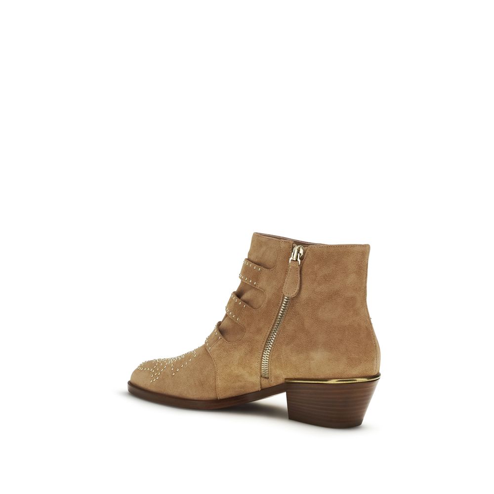 Chloé | Multicolor Calf Leather Bos Taurus Ankle Boots