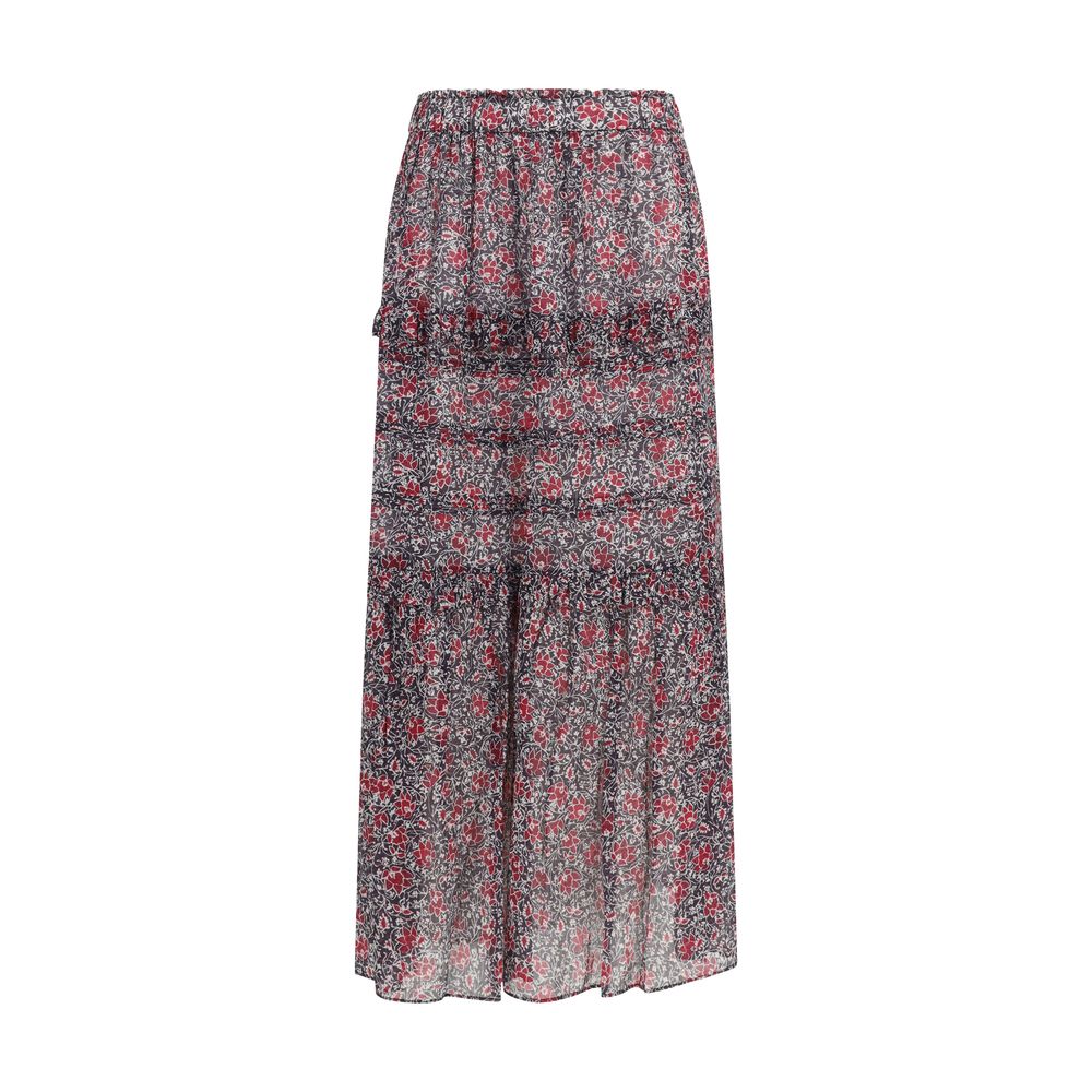 Isabel Marant Étoile | Purple Cotton Long Skirt