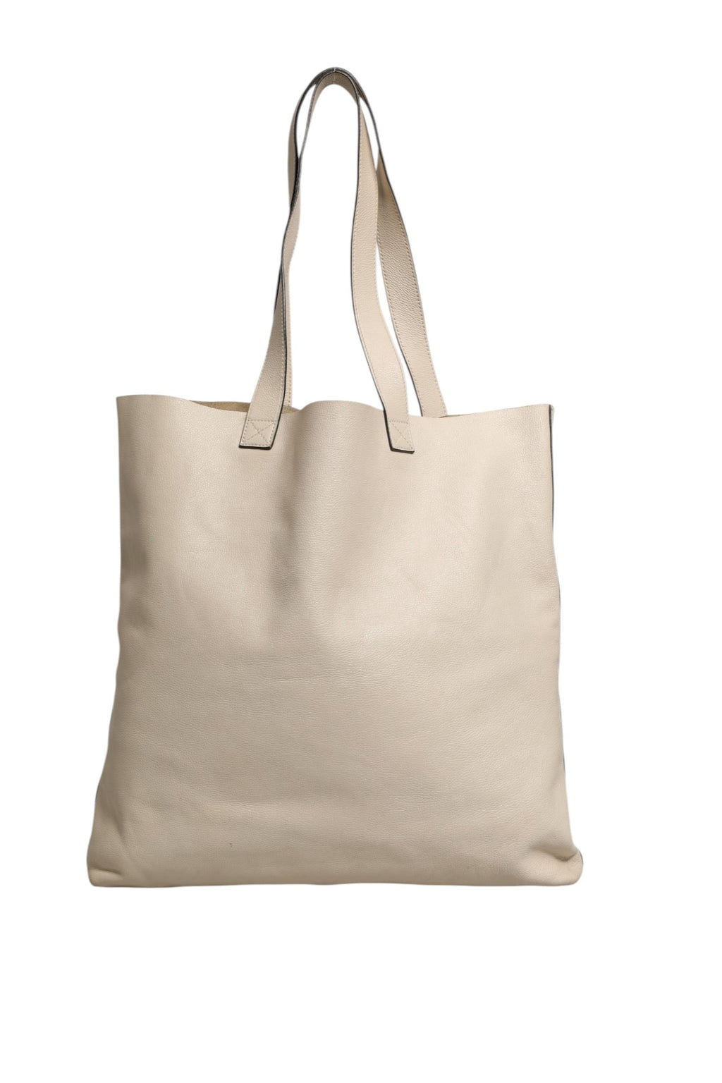 Gucci | White Web Sherry Logo Print Tote Bag