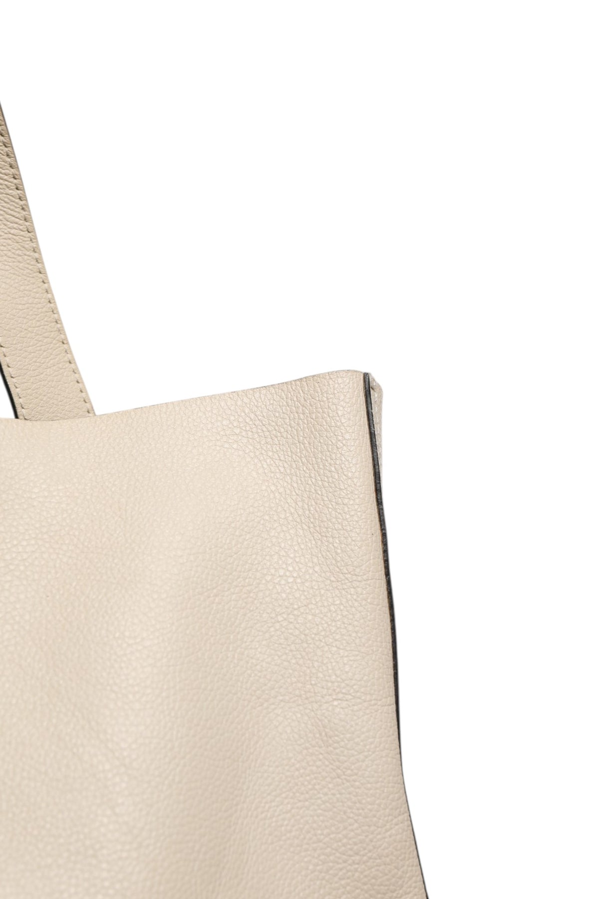Gucci | White Web Sherry Logo Print Tote Bag