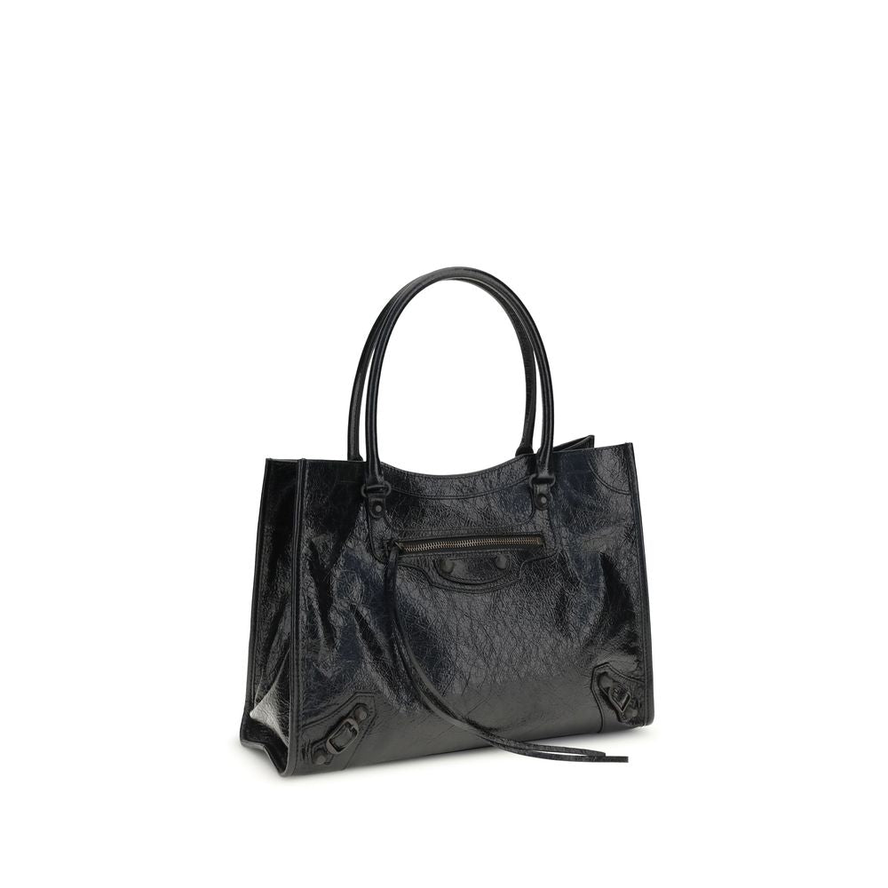 Balenciaga | Black Lamb Ovis Aries Shoulder Bag