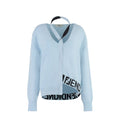 Fendi | Blue Cashmere Cardigan