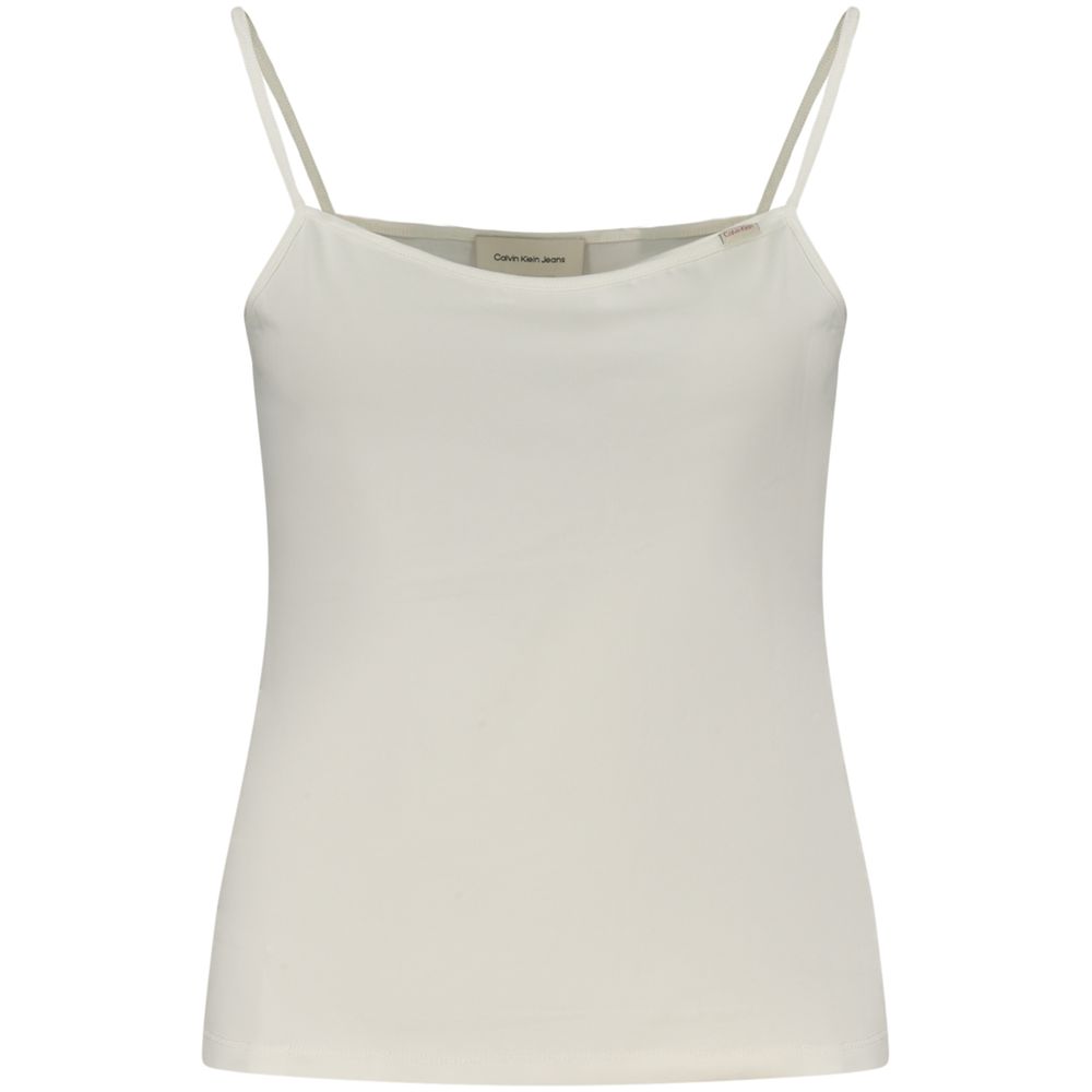 Calvin Klein | White Cotton Womens Tank