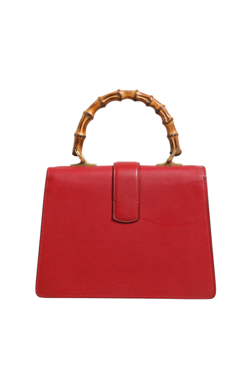 Gucci | Dionysus Bamboo Medium Top Handle Bag White Blue Red