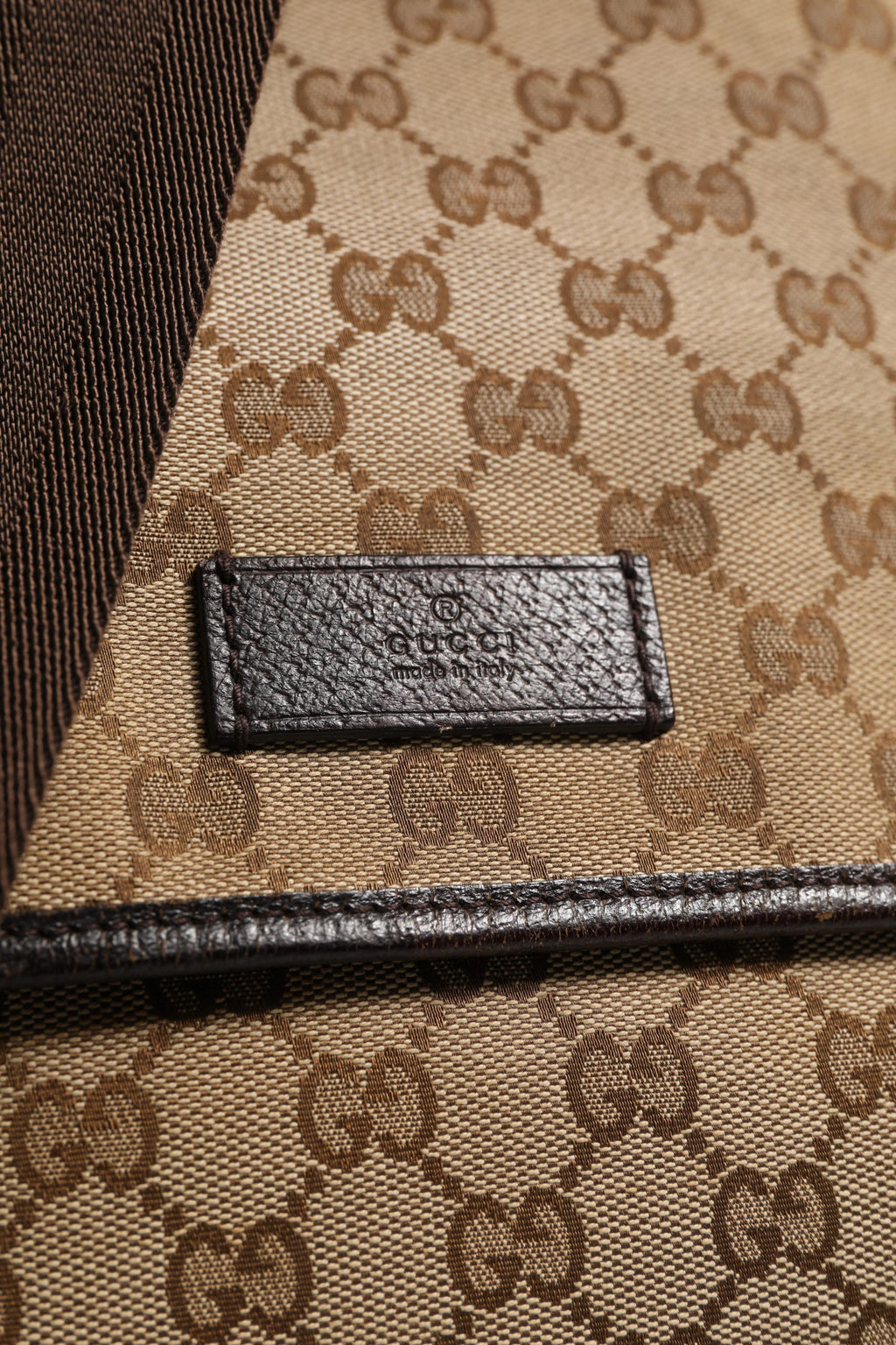 Gucci | GG Canvas Flap Messenger Bag