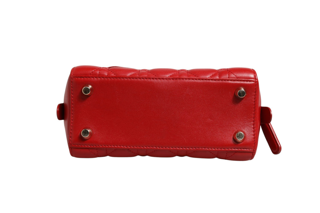 Christian Dior | Small Dior Toujours Bag Black Macrocannage Calfskin