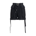 Alexander McQueen | Black Cotton Bermuda Shorts