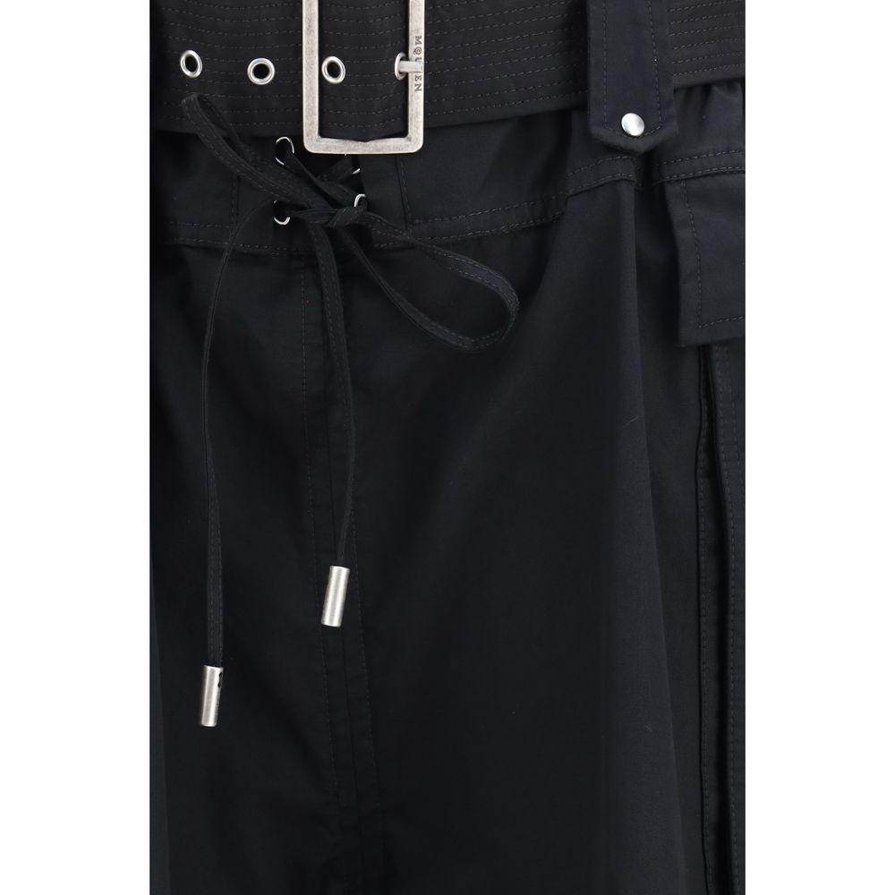 Alexander McQueen | Black Cotton Bermuda Shorts