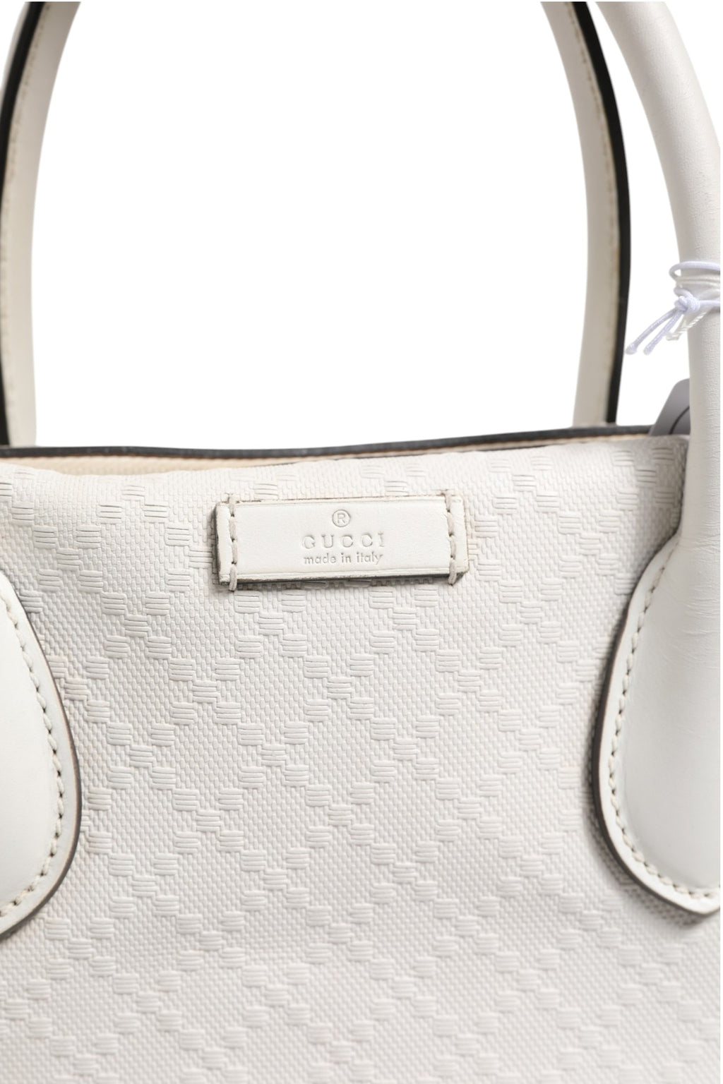 Gucci | Medium Diamante Leather Boston Bag
