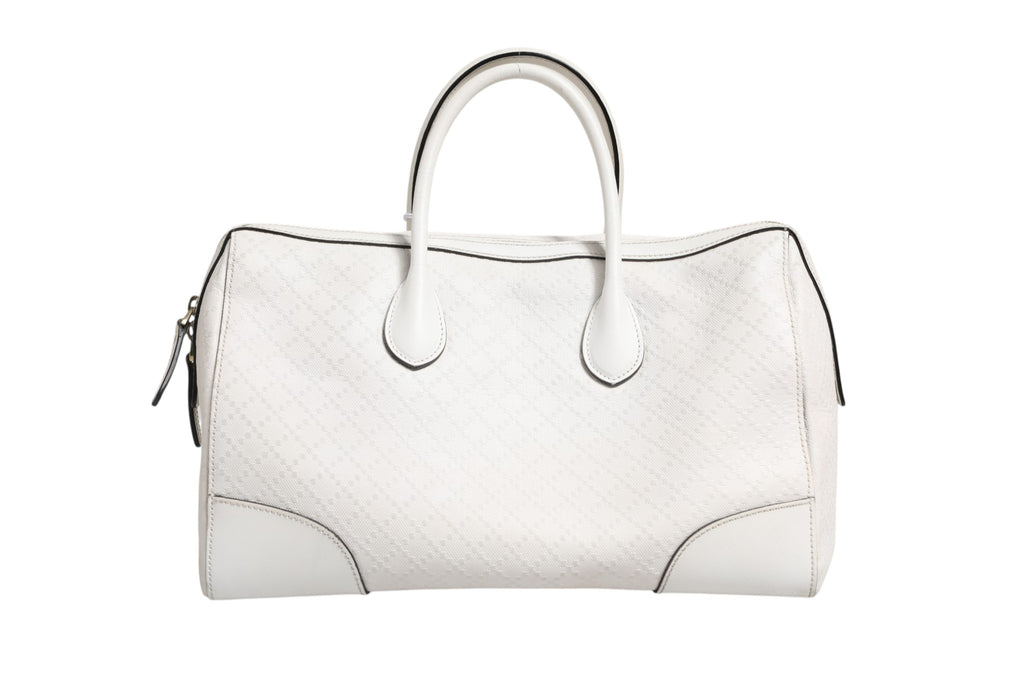 Gucci | Medium Diamante Leather Boston Bag