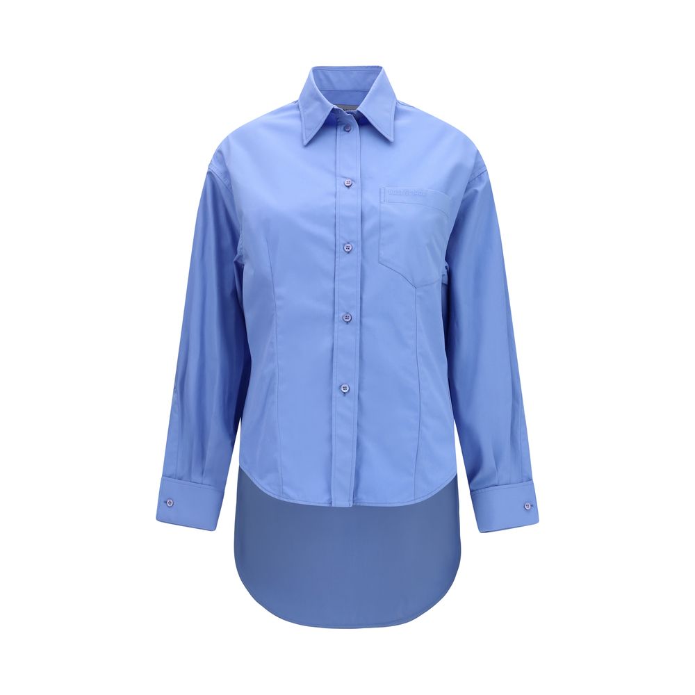 Balenciaga | Blue Cotton Shirt