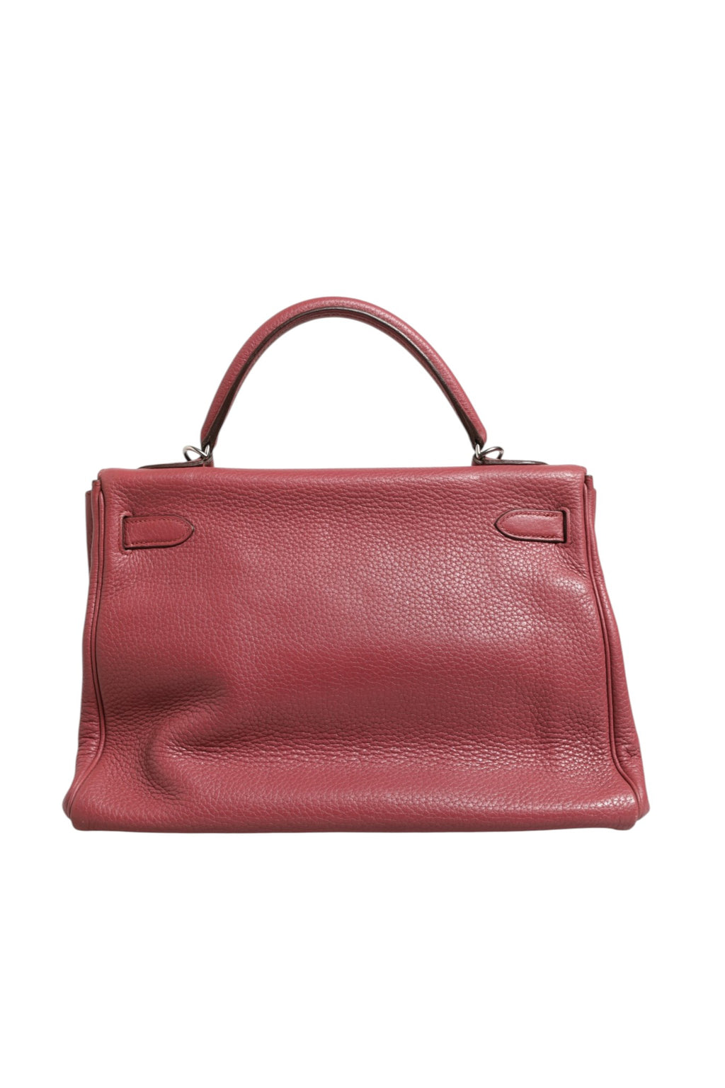 Hermès | Kelly 32 Rouge H Togo Retourne Palladium