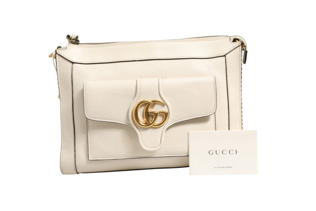 Gucci | Arli Small Crossbody Bag White Leather
