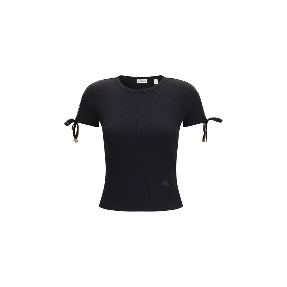 Burberry | Black Cotton T-Shirt