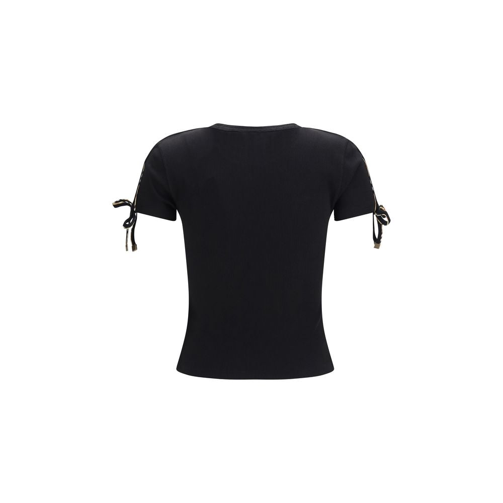Burberry | Black Cotton T-Shirt