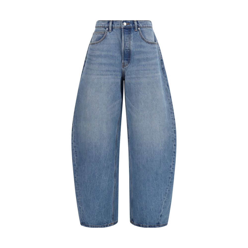 Alexander Wang | Blue Cotton Jeans Denim