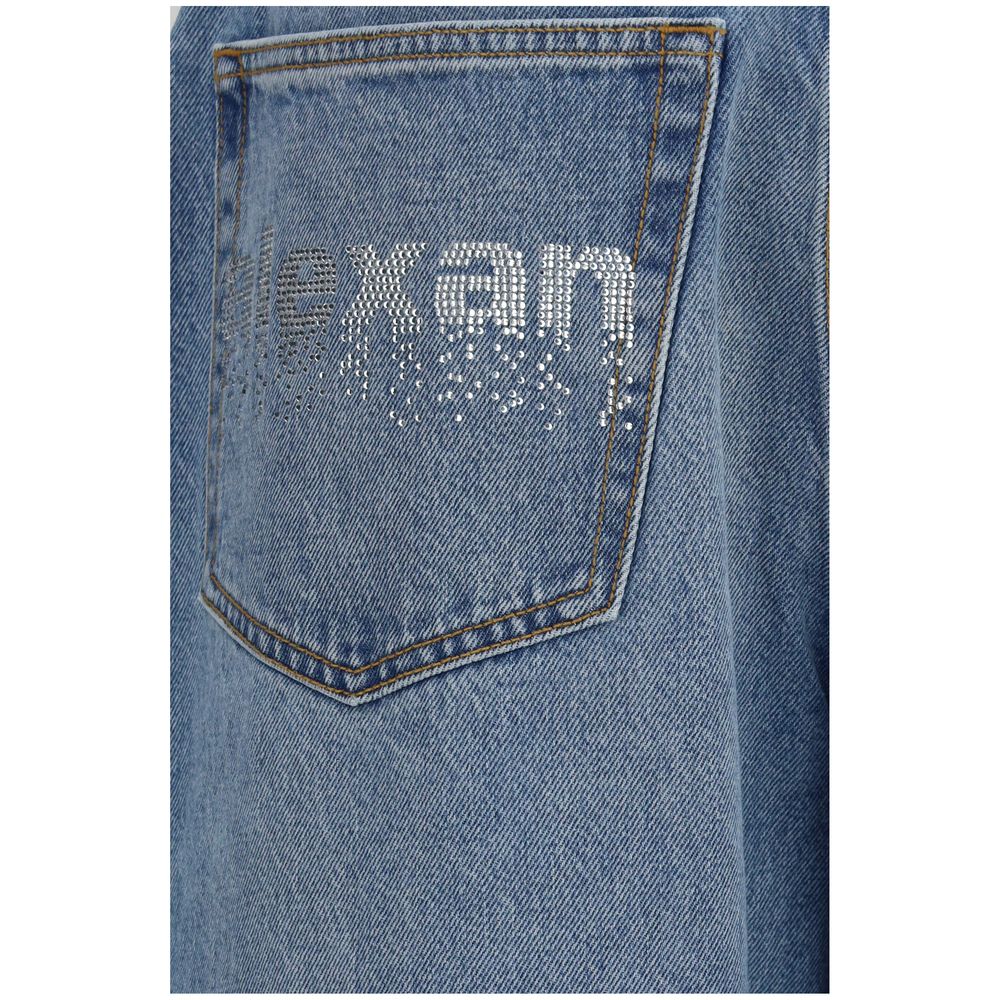Alexander Wang | Blue Cotton Jeans Denim