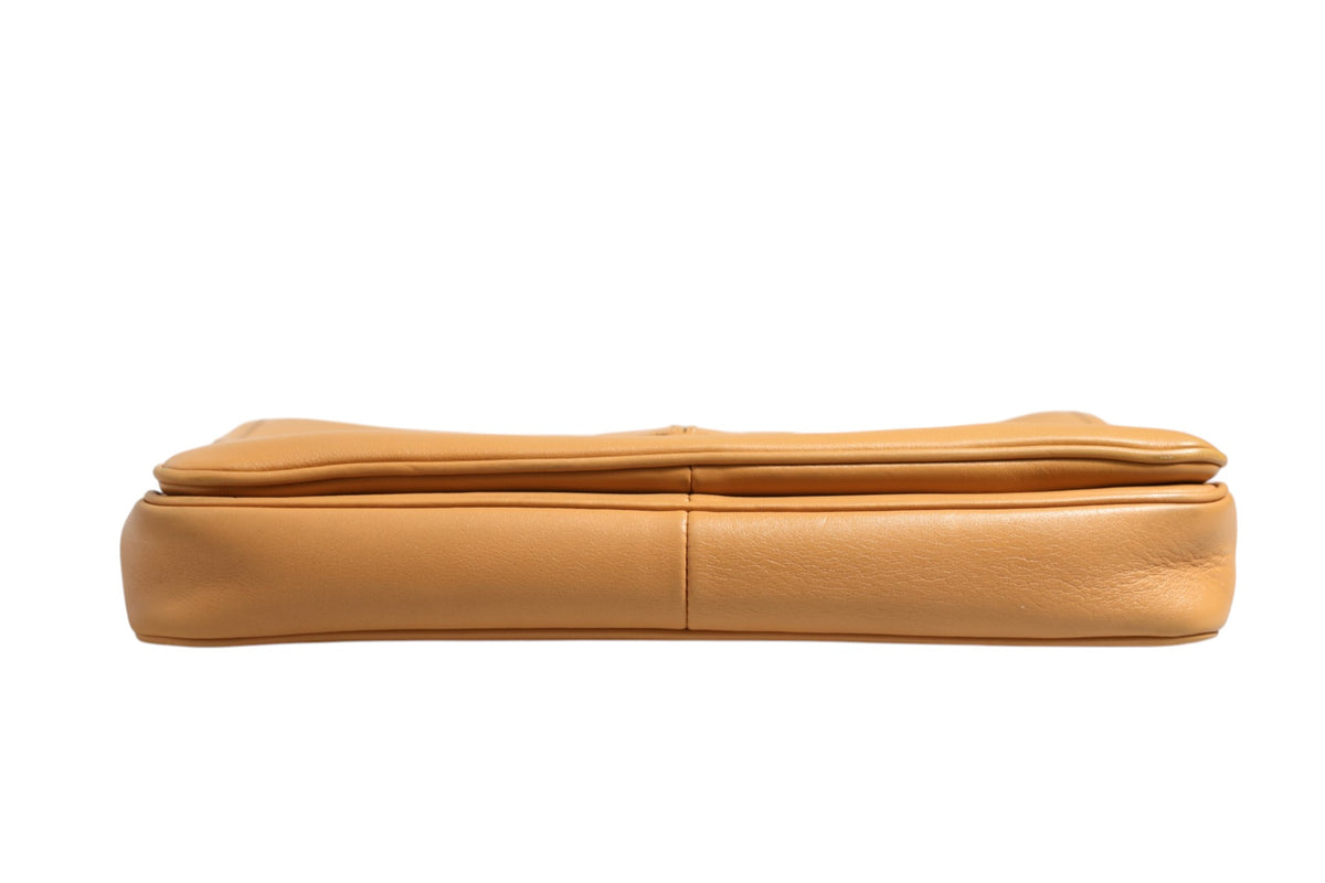 Prada | Sidonie Beige Pebble Leather shoulder bag