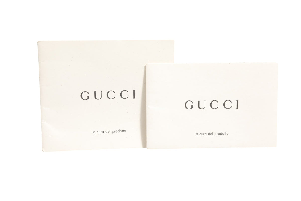 Gucci | Nymphaea Bamboo Top Handle Leather Bag