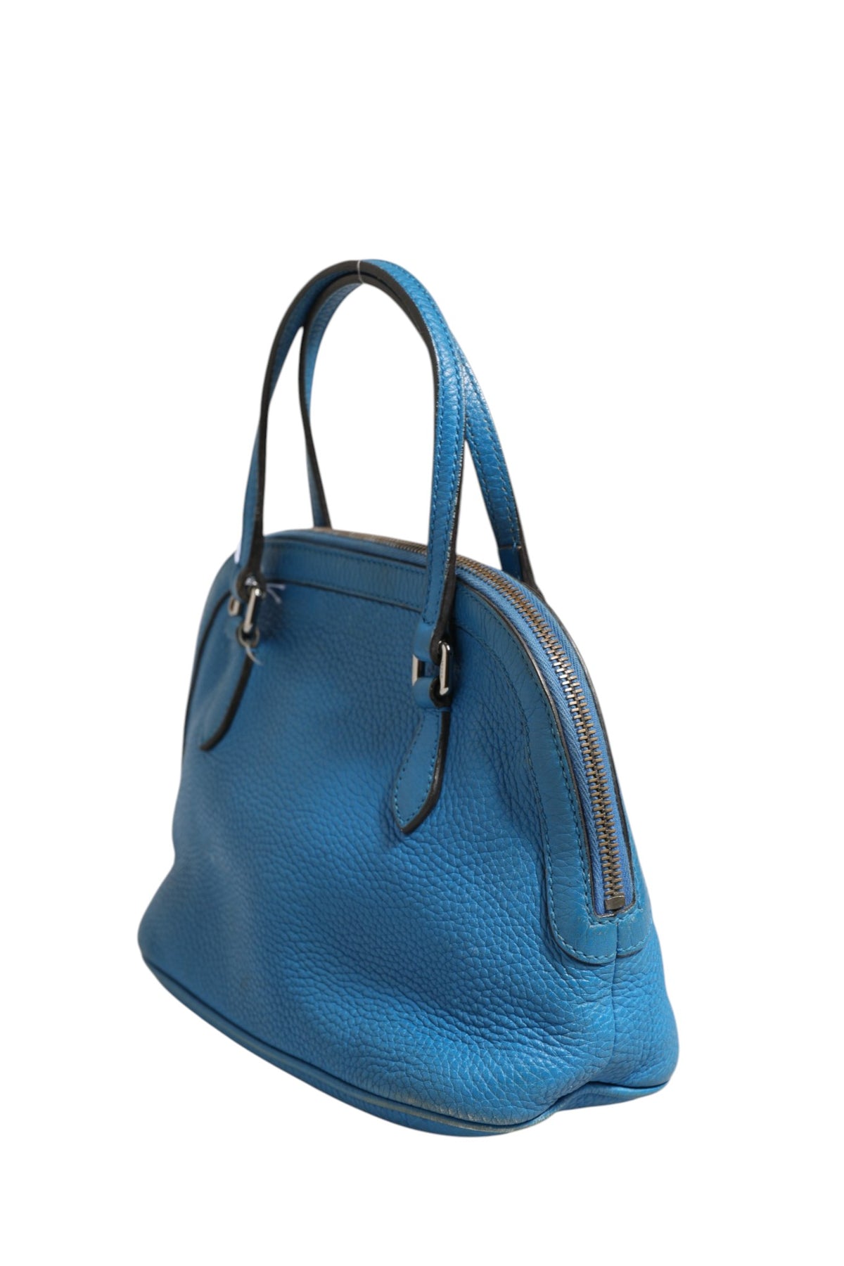 Gucci | Blue Leather Dome Handbag