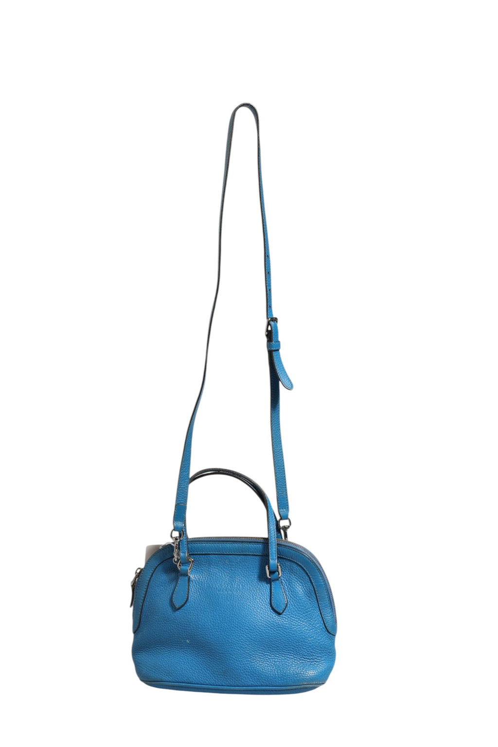 Gucci | Blue Leather Dome Handbag