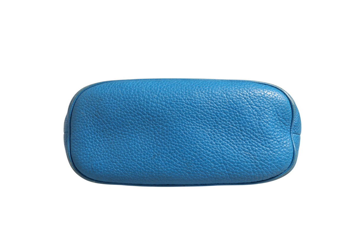 Gucci | Blue Leather Dome Handbag