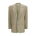 Saint Laurent | Beige Wool Oves Aries Blazer