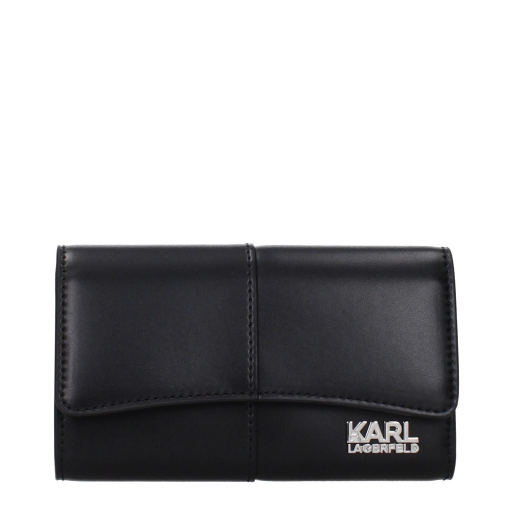 Karl Lagerfeld | Black Polyethylene Wallet