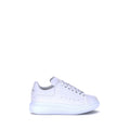 Alexander McQueen | White Calf Leather Bos Taurus Platform Sneakers