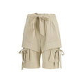Isabel Marant Étoile | Beige Viscose Bermuda Shorts