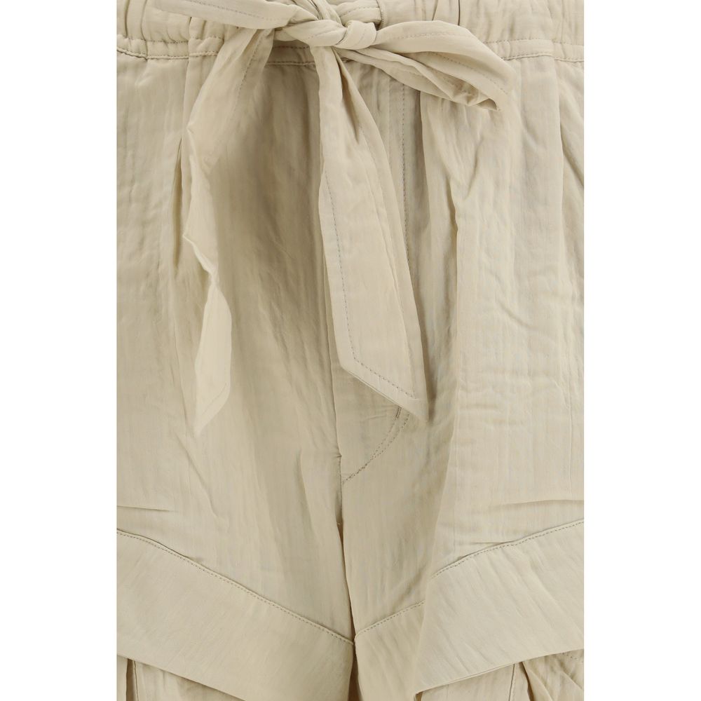 Isabel Marant Étoile | Beige Viscose Bermuda Shorts