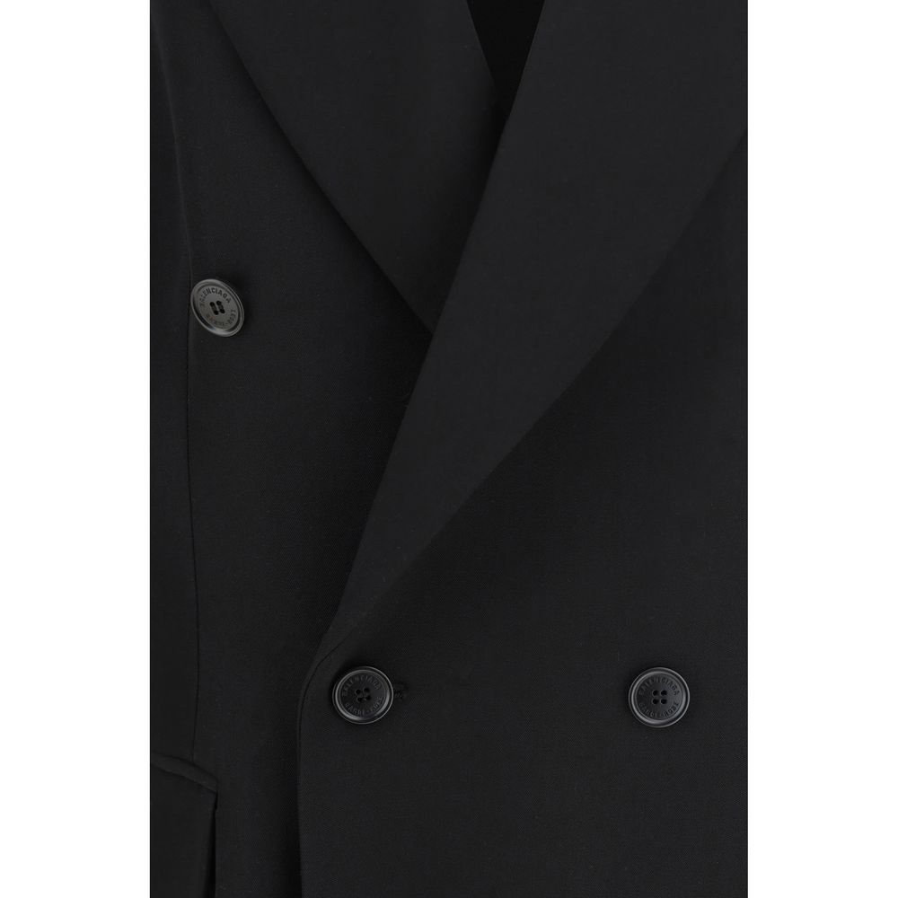 Balenciaga | Black Wool Oves Aries Blazer