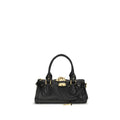 Chloé | Black Buffalo Leather Shoulder Bag